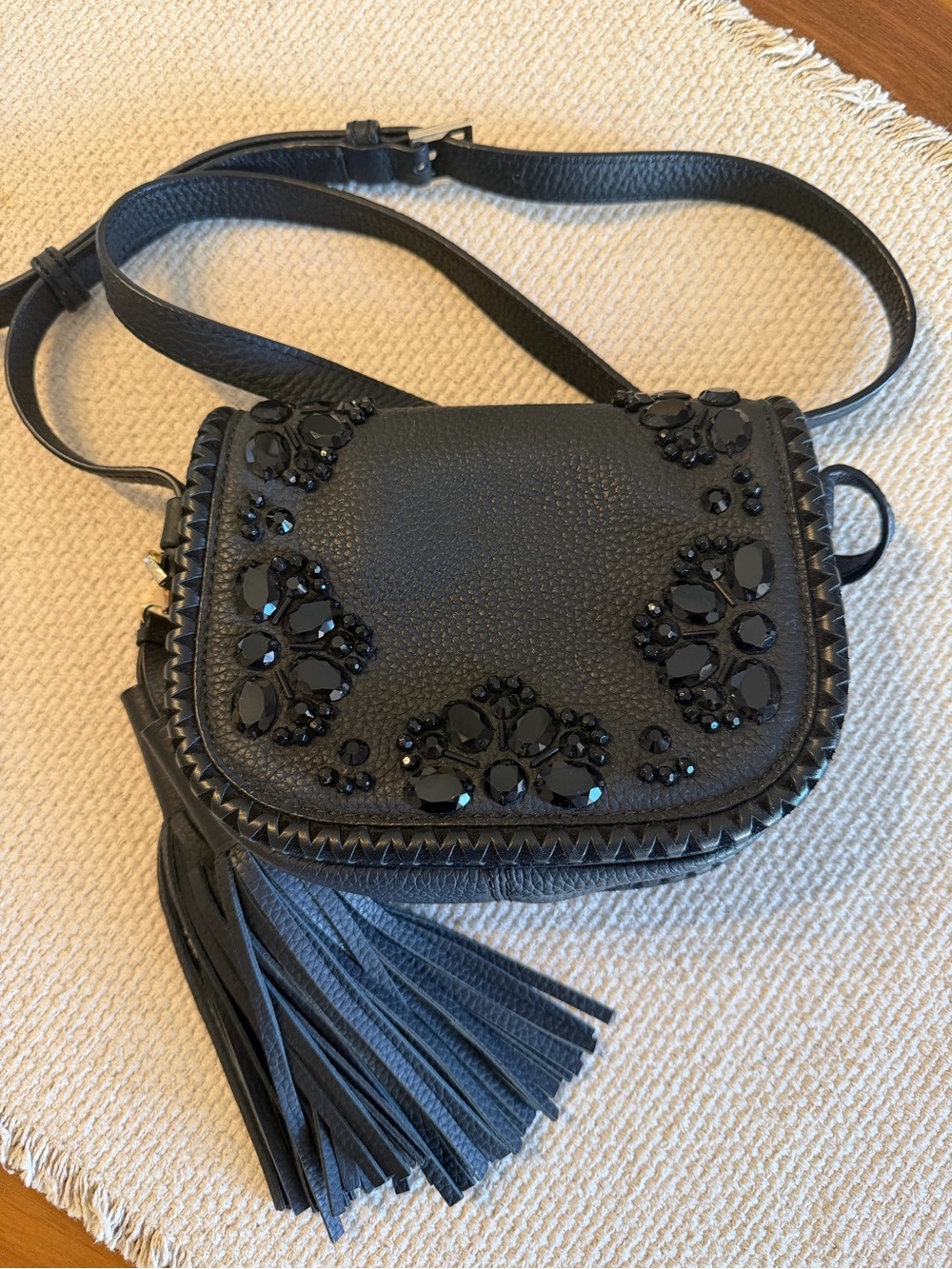 kate spade black Anderson Way Small Lietta bag